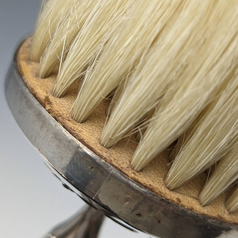 1907年 英国アンティーク 純銀ハンドル ブラシ James Deakin